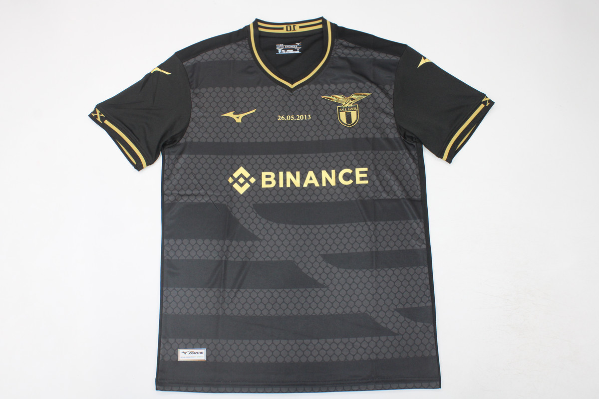 AAA Quality Lazio 23/24 Special Anniversary Black Soccer Jersey